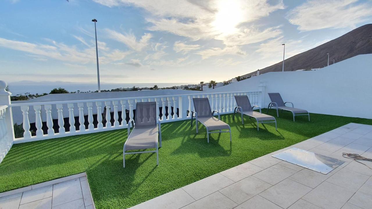 Stunning Sea View Villa With 6 Bedrooms & Heated Pool - Villa Renaissance Playa Blanca  Eksteriør bilde