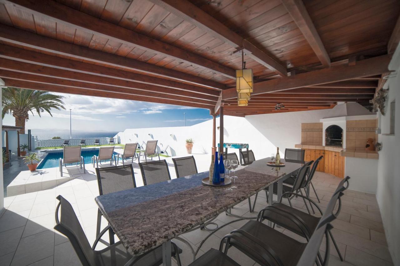 Stunning Sea View Villa With 6 Bedrooms & Heated Pool - Villa Renaissance Playa Blanca  Eksteriør bilde